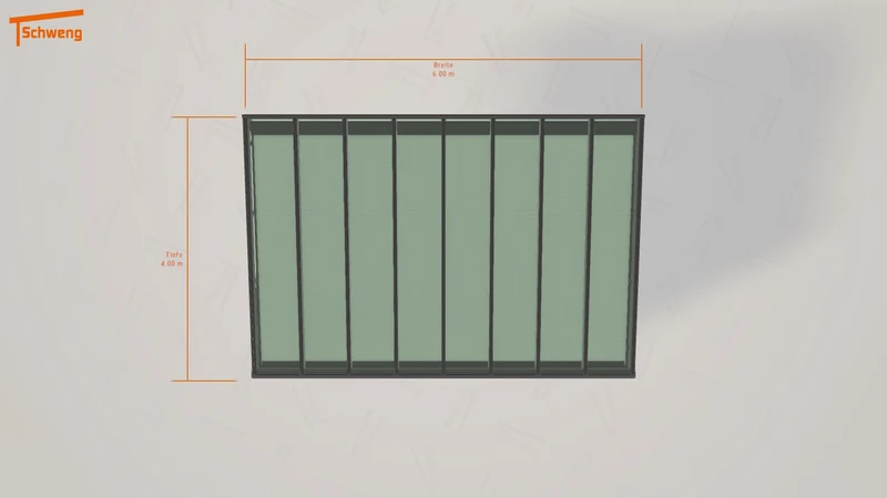#DE Schweng Terrassenüberdachung S400 (ID mjwzww)