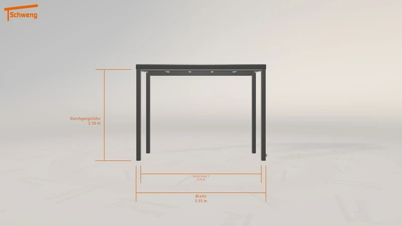 #DE Schweng Terrassenüberdachung S350 (ID 5m5y4k)