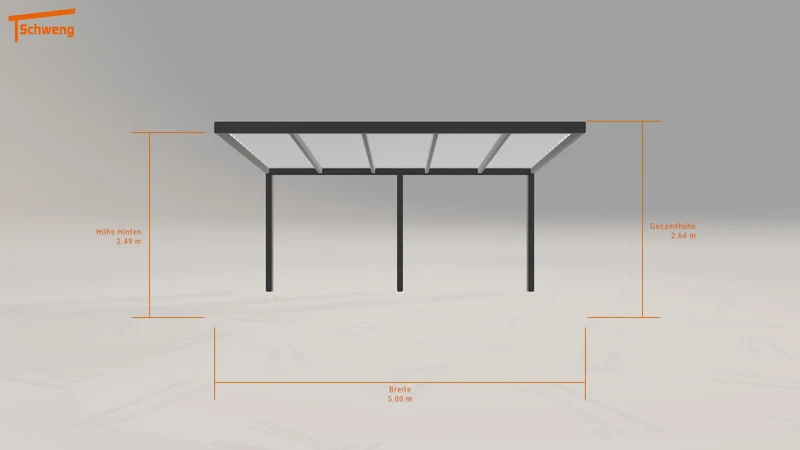 #DE Schweng Terrassenüberdachung S350 (ID qdqr8v)