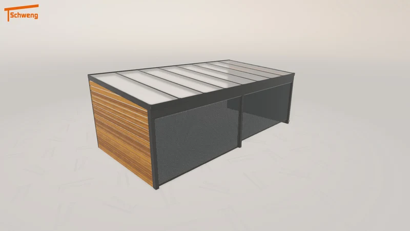 #DE Schweng Terrassenüberdachung S400 (ID w3m4dw)