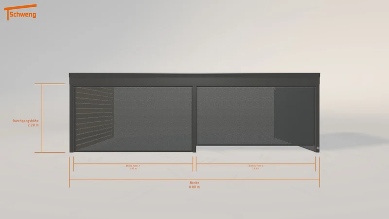 #DE Schweng Terrassenüberdachung S400 (ID w3m4dw)
