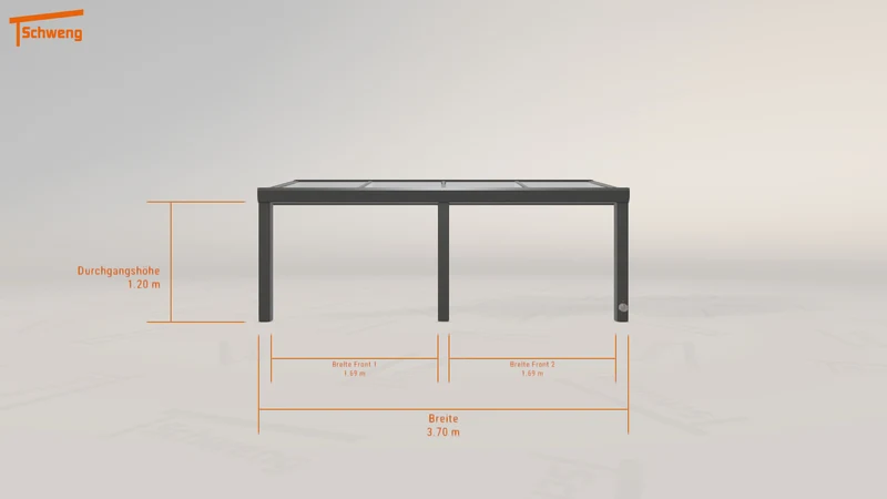 #DE Schweng Terrassenüberdachung S350 (ID rjx4v5)