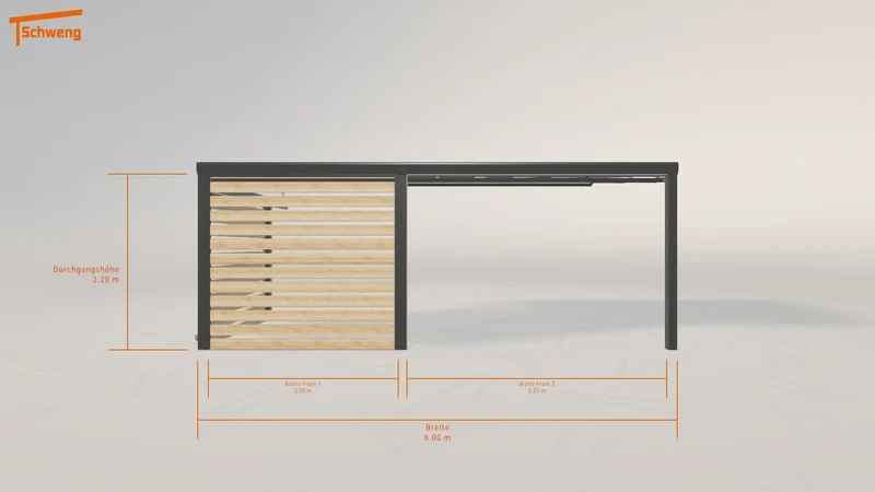 #AT Schweng Terrassenüberdachung S400 (ID ygmrgv)
