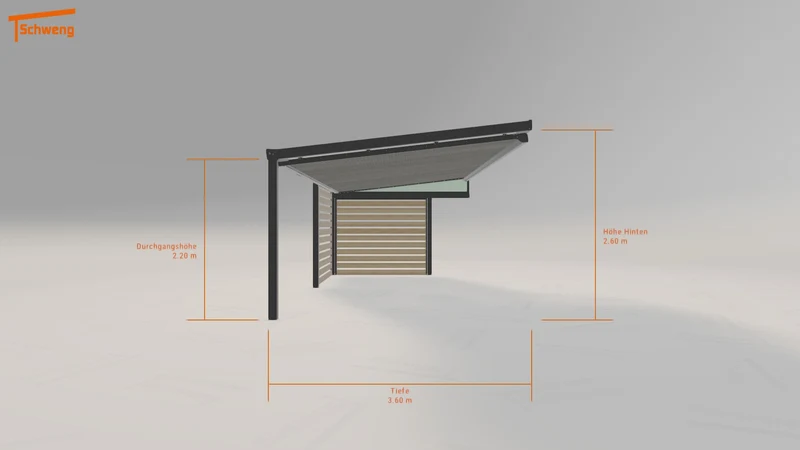 #AT Schweng Terrassenüberdachung S400 (ID ygmrgv)