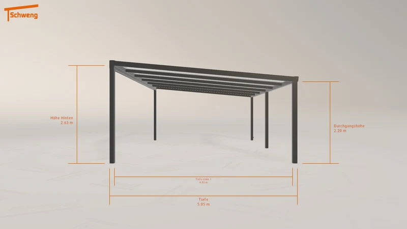#DE Schweng Pultdachcarport S400 (ID x74q74)
