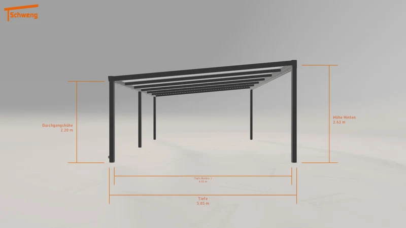#DE Schweng Pultdachcarport S400 (ID x74q74)