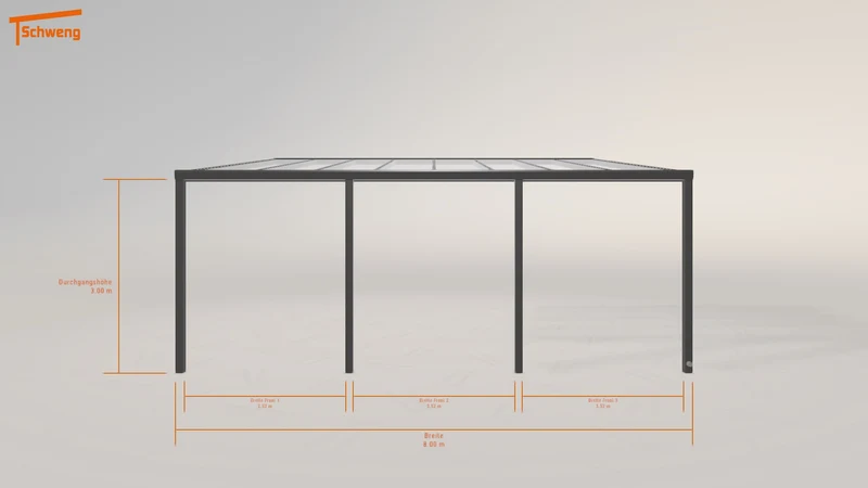 #DE Schweng Pultdachcarport S400 (ID 2qvzxy)