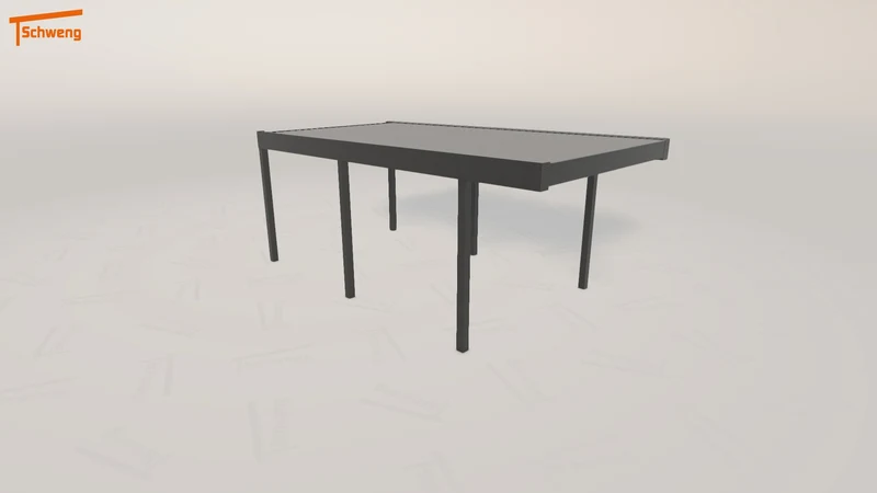 #DE Schweng Flachdachcarport C600 (ID 77xngz) #MTG