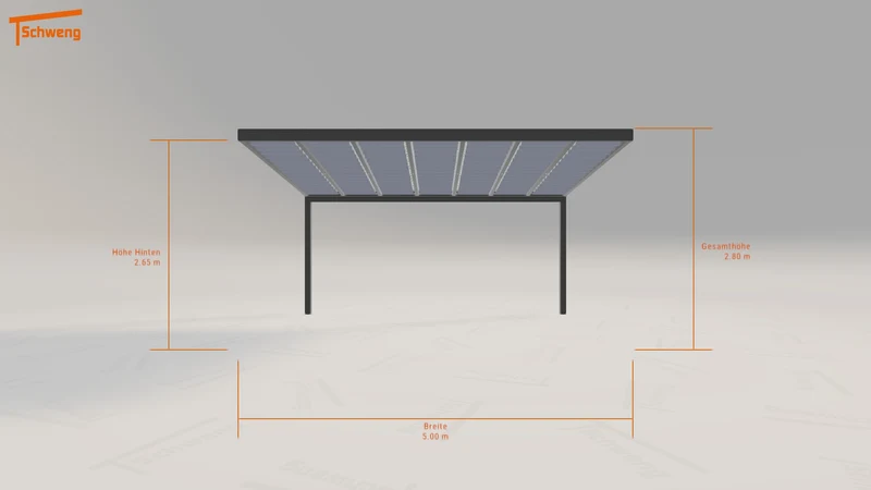 #DE Schweng Terrassenüberdachung S400 (ID 2qvzgy)