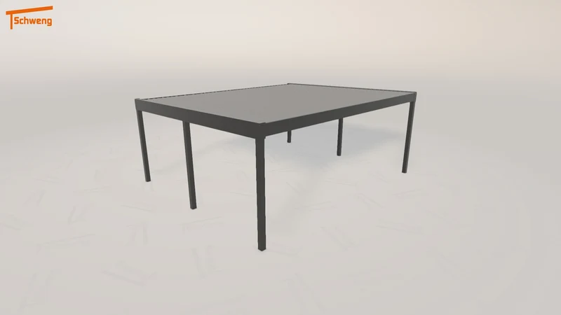 #DE Schweng Flachdachcarport C600+ (ID w3mqvz) #MTG