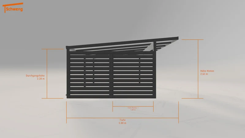 #DE Schweng Pultdachcarport S400 (ID bkryw5) #MTG