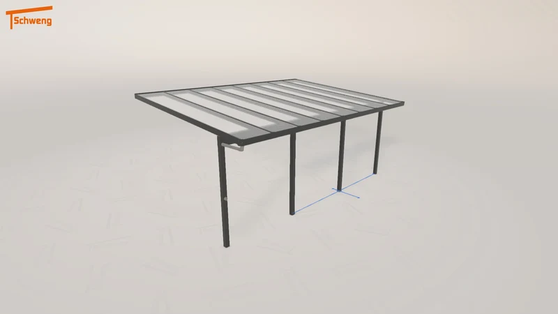 #DE Schweng Terrassenüberdachung S400 (ID k2d8zb)