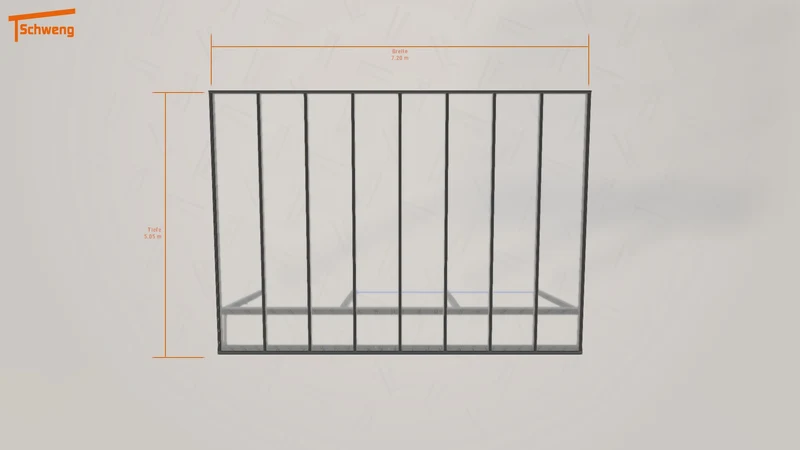 #DE Schweng Terrassenüberdachung S400 (ID k2d8zb)