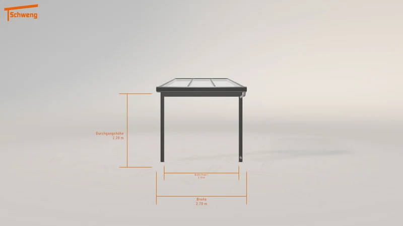 #DE Schweng Pultdachcarport S400 (ID 2q4d79) #MTG