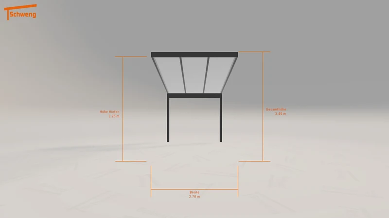 #DE Schweng Pultdachcarport S400 (ID 2q4d79) #MTG