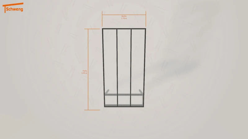 #DE Schweng Pultdachcarport S400 (ID 2q4d79) #MTG