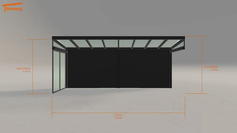 #DE Schweng Terrassenüberdachung S350 (ID 9wjkp7)