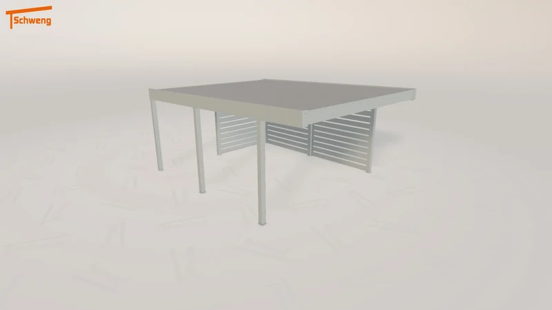 #DE Schweng Flachdachcarport C600 (ID x74bpj) #MTG