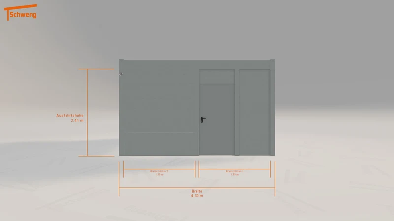 #DE Schweng Flachdachcarport C600+ (ID 9w47zv) #MTG