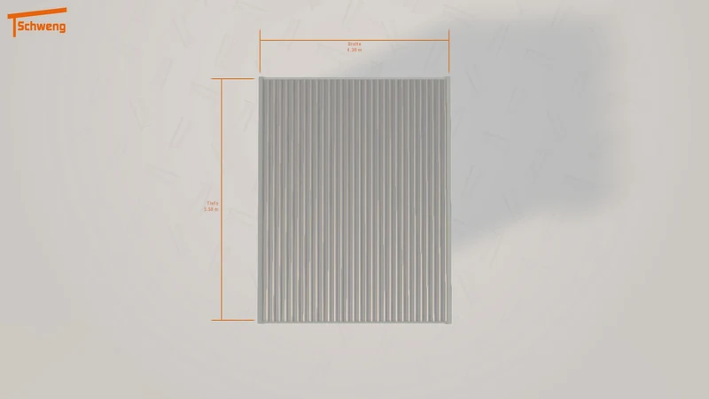 #DE Schweng Flachdachcarport C600+ (ID 9w47zv) #MTG