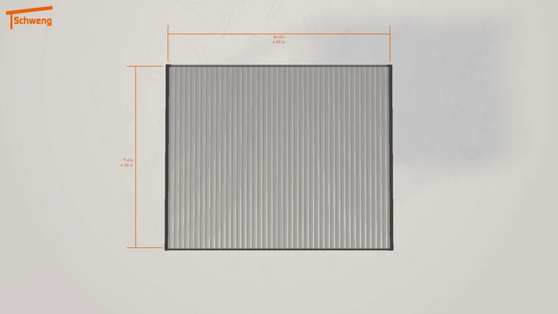 #DE Schweng Flachdachcarport C600 (ID 5m5xyr) #MTG