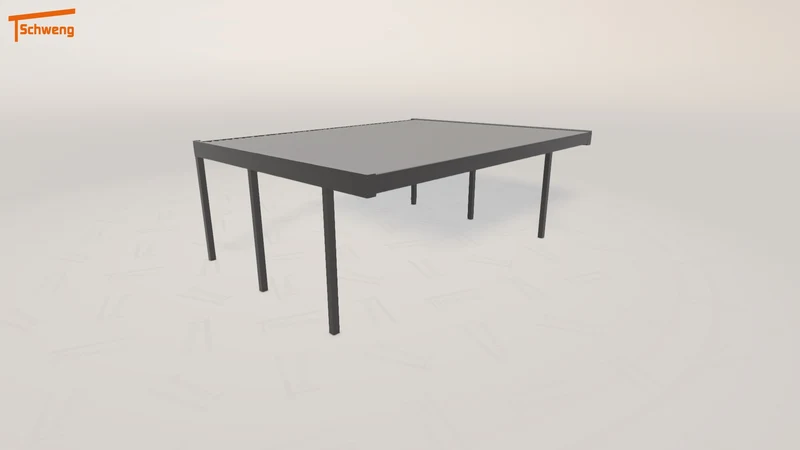 #DE Schweng Flachdachcarport C600 (ID k2w4zp) #MTG