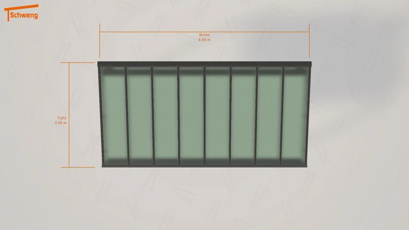 #DE Schweng Terrassenüberdachung S350 (ID n5wypr)
