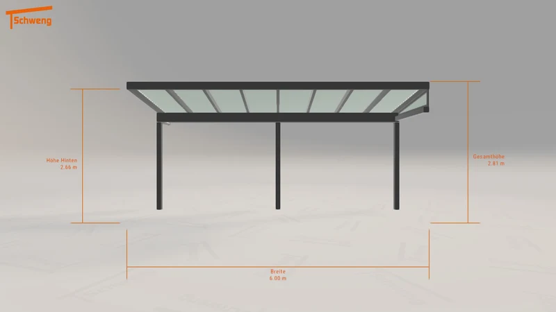 #DE Schweng Terrassenüberdachung S350 (ID jjd42w)