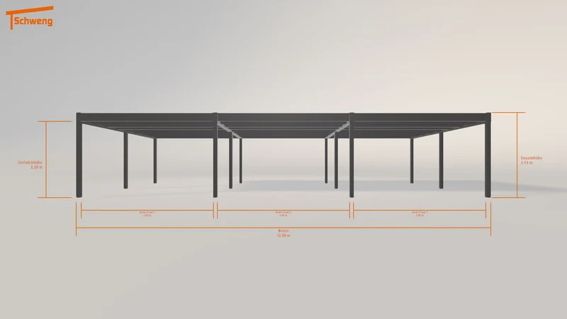 #DE Schweng Flachdachcarport C600 (ID n5wyjw) #MTG