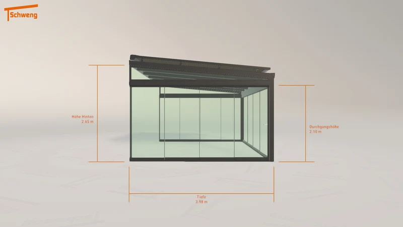 #DE Schweng Terrassenüberdachung S400 (ID 5m5xpv)