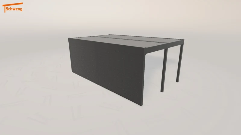 #DE Schweng Flachdachcarport C600+ (ID zb99ry) #MTG