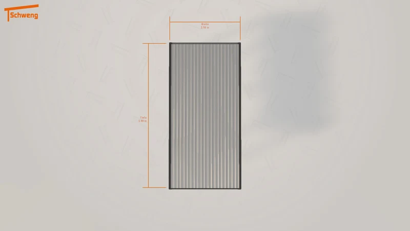 #DE Schweng Flachdachcarport C600 (ID pb55mz) #MTG