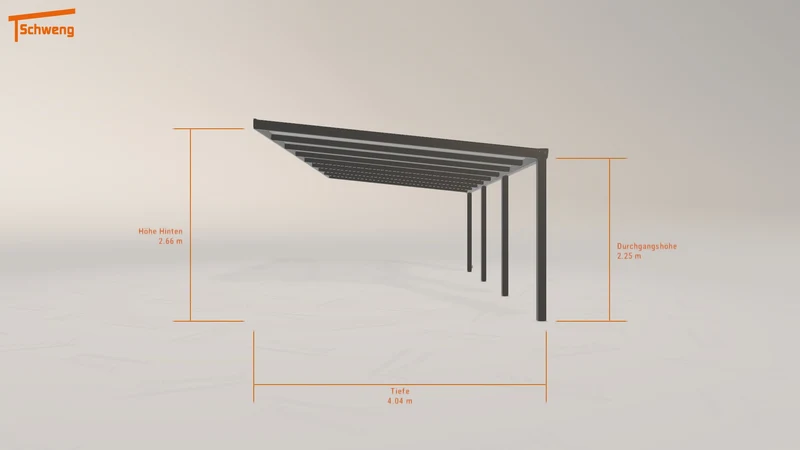 #DE Schweng Terrassenüberdachung S400 (ID n599gb)