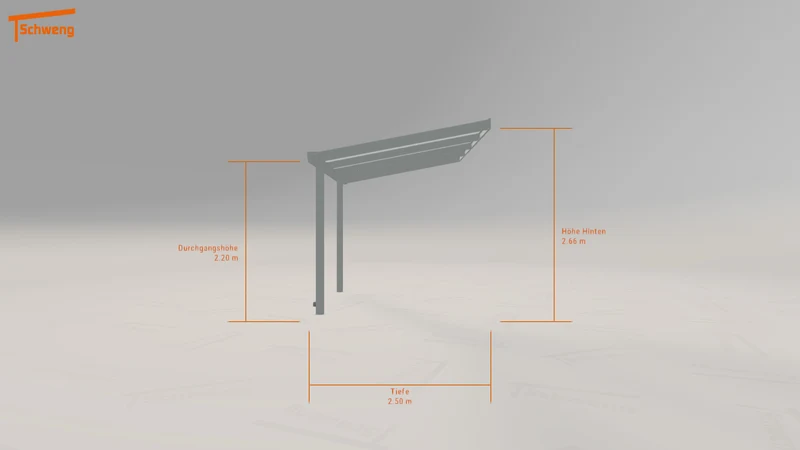 #DE Schweng Terrassenüberdachung S350 (ID bkrry5)