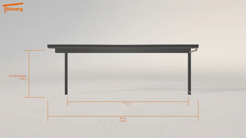 #DE Schweng Terrassenüberdachung S350 (ID qd77b8)