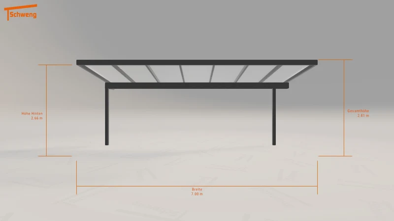 #DE Schweng Terrassenüberdachung S350 (ID qd77b8)