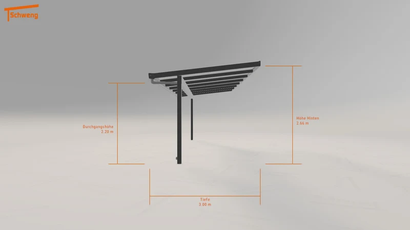 #DE Schweng Terrassenüberdachung S350 (ID qd77b8)