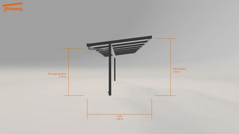 #DE Schweng Terrassenüberdachung S350 (ID rjxxv2)