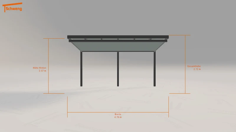 #AT Schweng Terrassenüberdachung S400 (ID 3328n3)