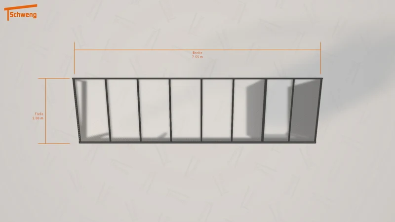 #DE Schweng Pultdachcarport S350 (ID dvm3b3) #MTG