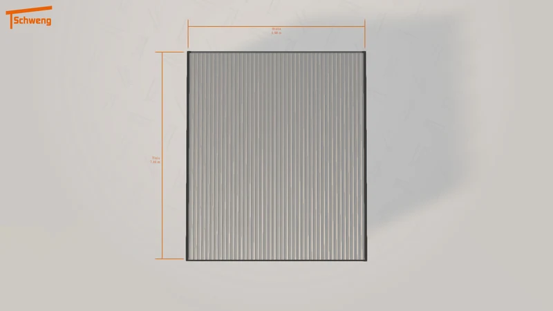 #DE Schweng Flachdachcarport C600+ (ID mjk7dj) #MTG