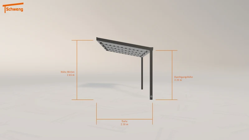 #DE Schweng Terrassenüberdachung S350 (ID w3mv5r)