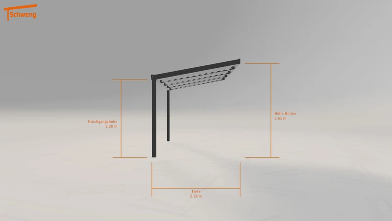 #DE Schweng Terrassenüberdachung S350 (ID w3mv5r)