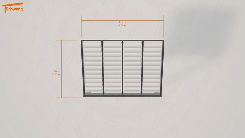 #DE Schweng Terrassenüberdachung S350 (ID w3mv5r)