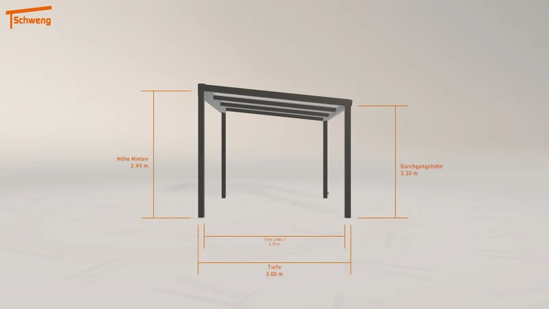 #DE Schweng Terrassenüberdachung S350 (ID bkrqw3)