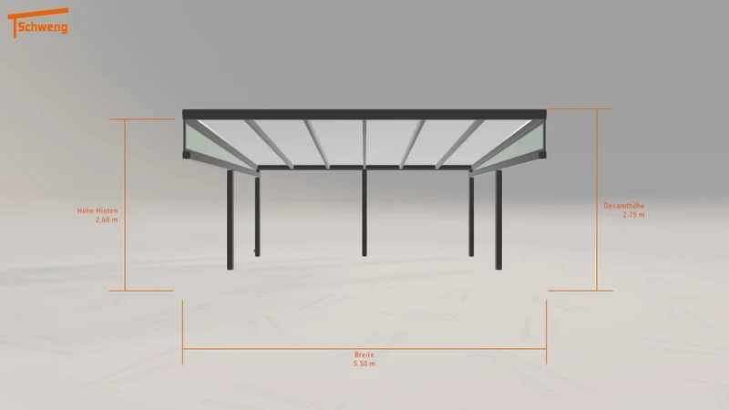 #DE Schweng Terrassenüberdachung S400 (ID x749m8)