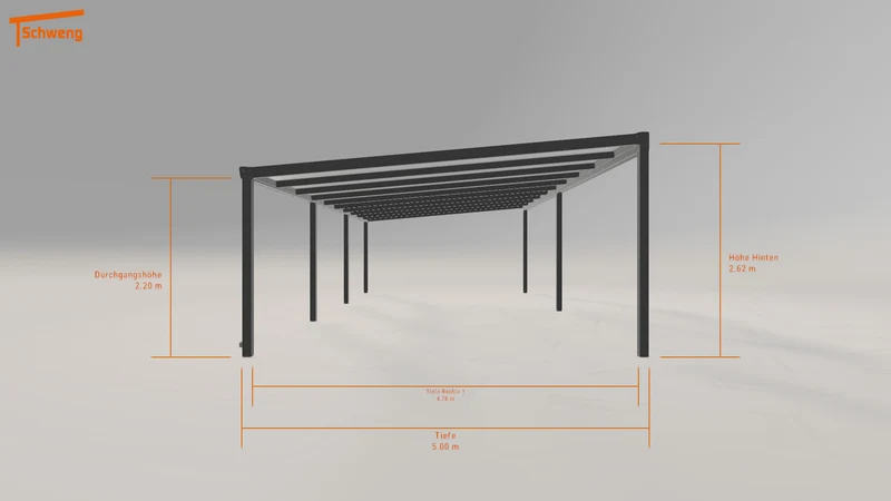 #DE Schweng Terrassenüberdachung S400 (ID zbrqxz)