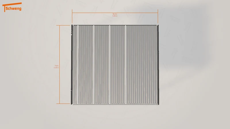 #AT Schweng Flachdachcarport C600+ (ID mjk5zr) #MTG