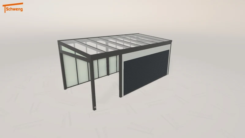 #DE Schweng Pultdachcarport S400 (ID 9w4nm3)