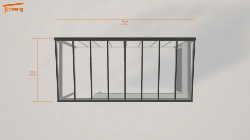 #DE Schweng Pultdachcarport S400 (ID 9w4nm3)